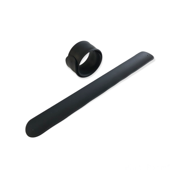 Силіконовий слеп браслет 215-25 мм чорний